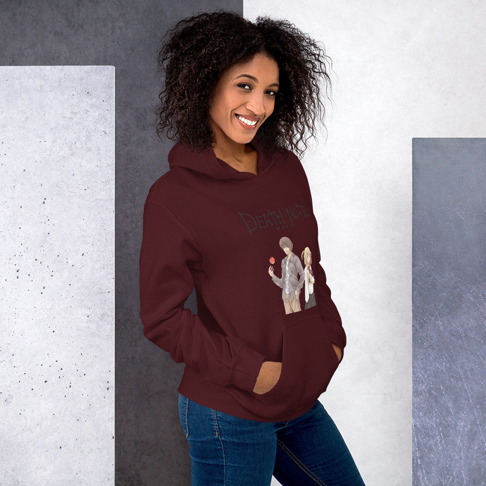 Death Note Unisex Hoodie | Ryuk, Misa Amane, Light Yagami Hoodie | Anime Hoodie-8