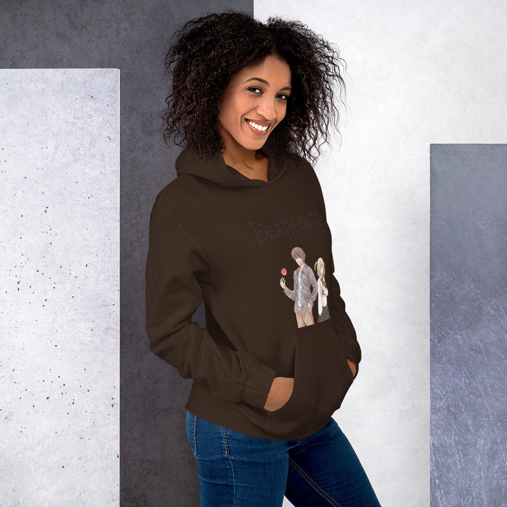 Death Note Unisex Hoodie | Ryuk, Misa Amane, Light Yagami Hoodie | Anime Hoodie-11