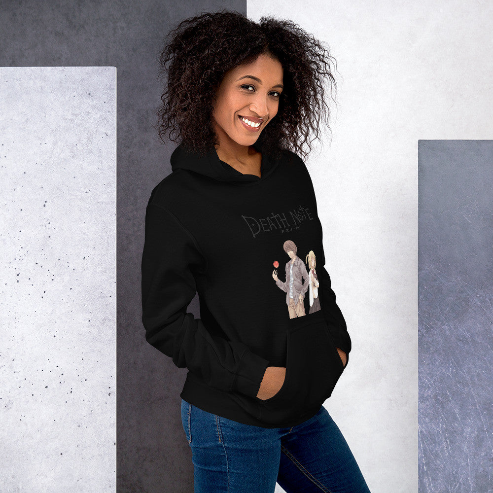 Death Note Unisex Hoodie | Ryuk, Misa Amane, Light Yagami Hoodie | Anime Hoodie-2